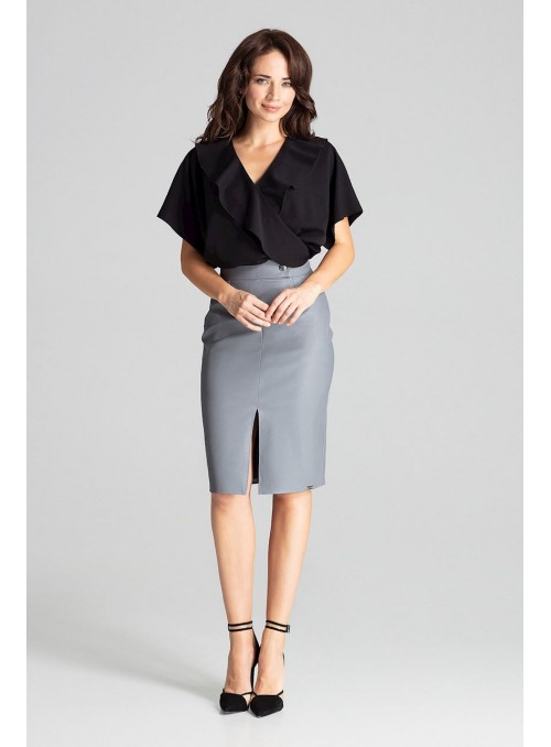 Skirt L071 Grey