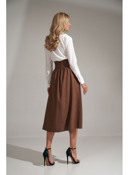 Skirt M722 Brown