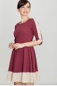 Sukienka K057 Bordo