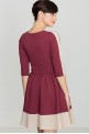 Sukienka K057 Bordo