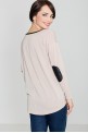 Sweter K118 Beż
