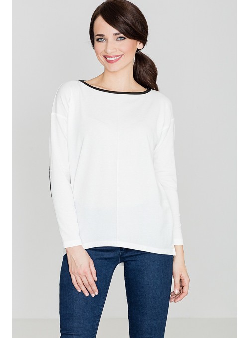 Sweter K118 Ecru