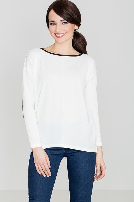 Sweter K118 Ecru