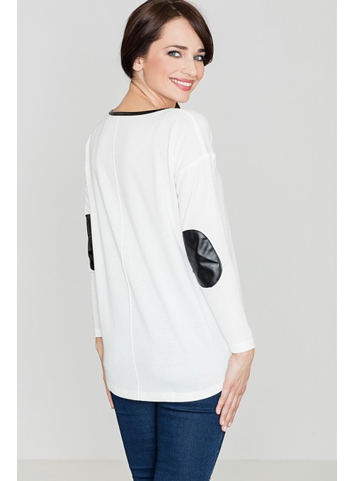 Sweter K118 Ecru