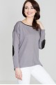 Sweter K118 Szary