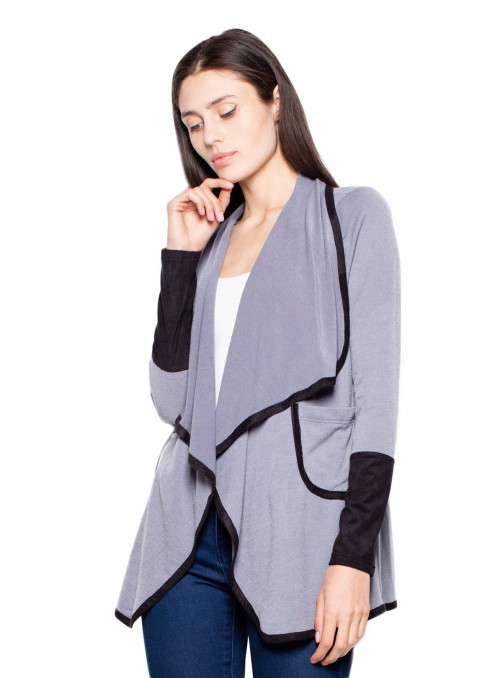 Sweter VT036 Szary