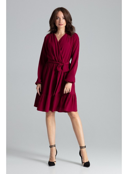 Sukienka L053 Bordo