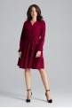 Sukienka L053 Bordo