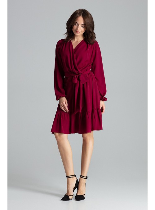 Sukienka L053 Bordo