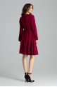 Sukienka L053 Bordo