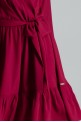 Sukienka L053 Bordo
