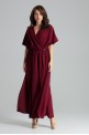 Sukienka L055 Bordo