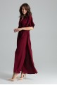 Sukienka L055 Bordo