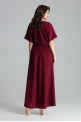 Sukienka L055 Bordo