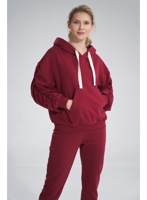 Bluza M801 Bordo
