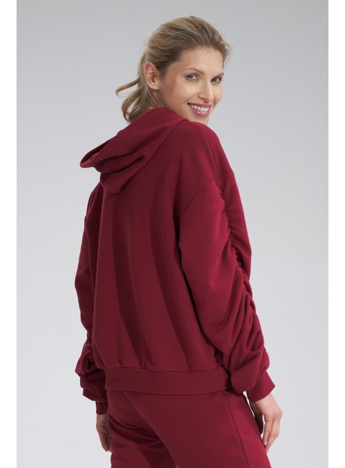 Bluza M801 Bordo