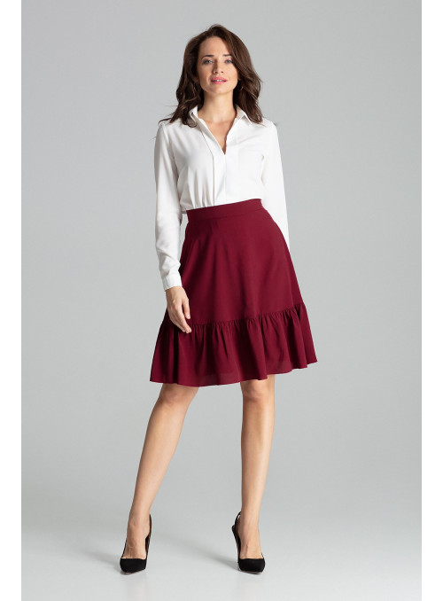 Spódnica L057 Bordo