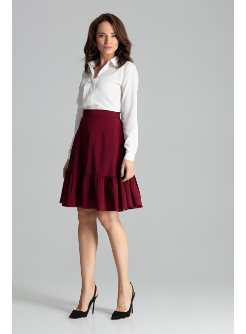 Spódnica L057 Bordo
