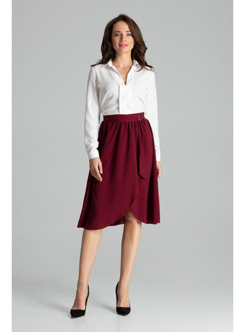Spódnica L060 Bordo