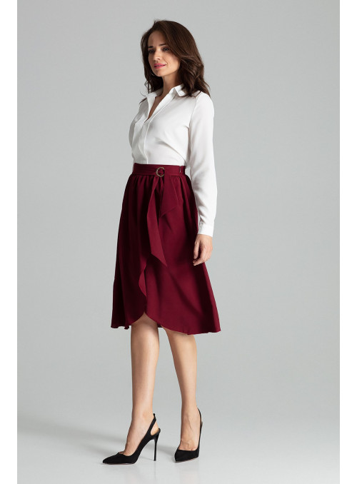 Spódnica L060 Bordo