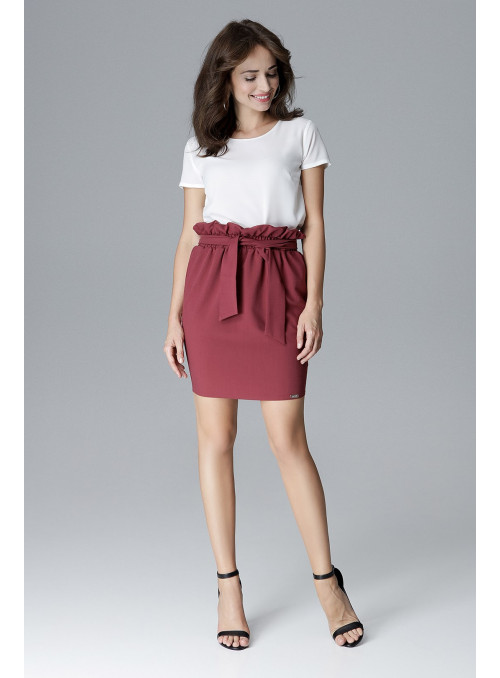 Spódnica L019 Bordo