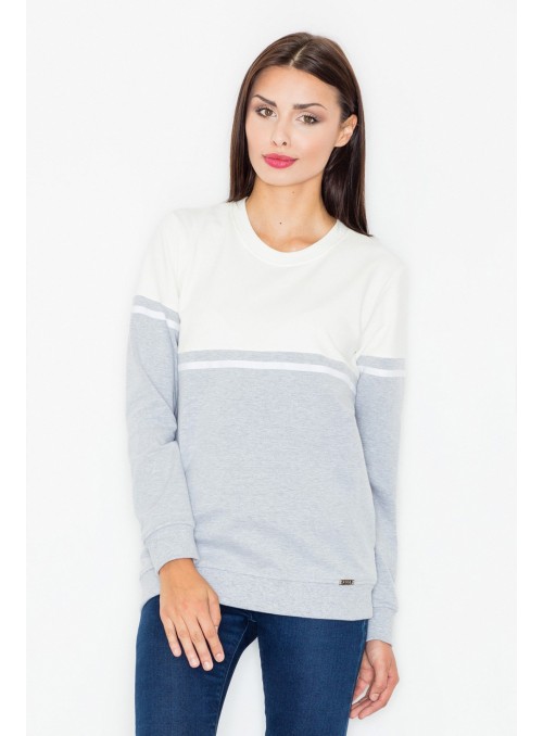 Bluza M511 Szary-Ecru
