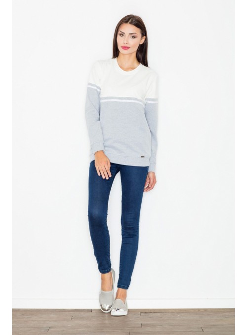 Bluza M511 Szary-Ecru