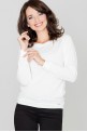 Sweter K224 Ecru