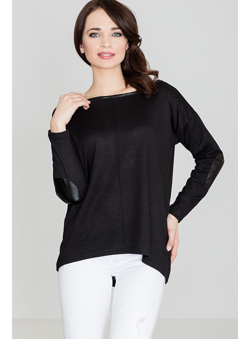 Sweter K118 Czarny
