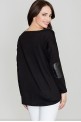 Sweter K118 Czarny