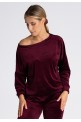 Bluza M968 Bordo