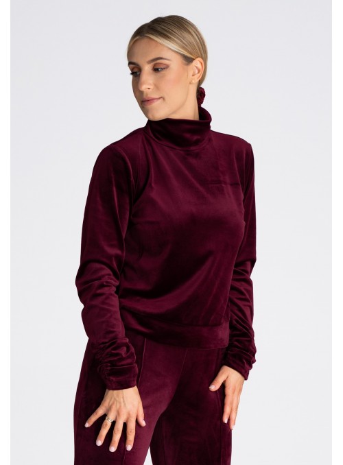 Bluza M967 Bordo
