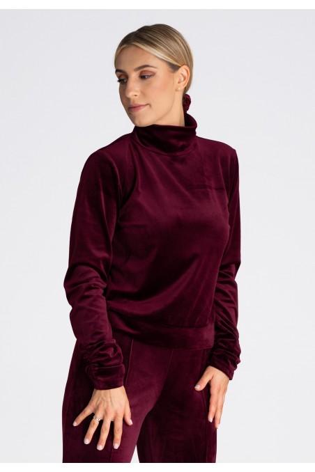 Bluza M967 Bordo