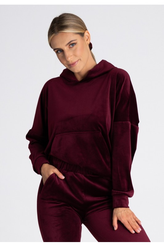 Bluza M969 Bordo